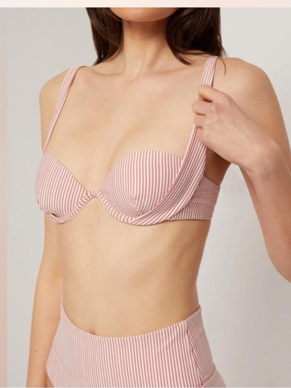 Onia Seersucker Bikini